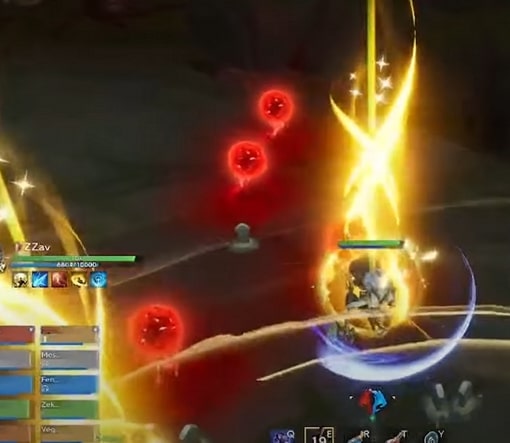 Screenshot of Red Orbs